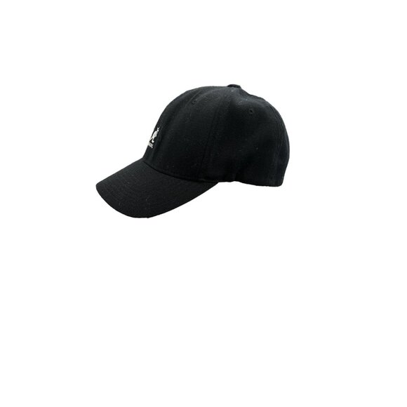 Kangol Flexfit Wool Baseball Hat BLACK Size S/M Look Cool Hide Bad Hair Days - Picture 2 of 6